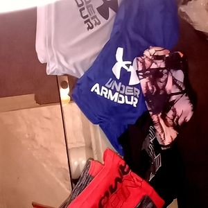 4shorts and 1 bathing suit for boys youth